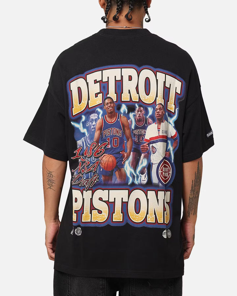 Mitchell & Ness Detroit Pistons Dennis Rodman Rookie Season T-Shirt