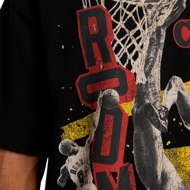 Mitchell & Ness Dennis Rodman Abstract Player Tee