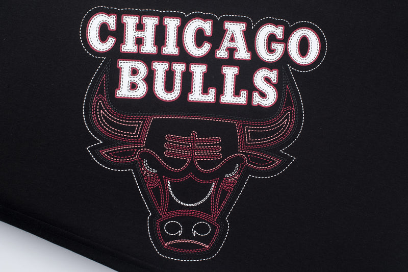 NBA Stitches Boxy Crop Top - Chicago Bulls