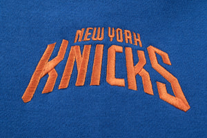 NBA Front Logo Patch Regular Fit Hoodie - New York Knicks