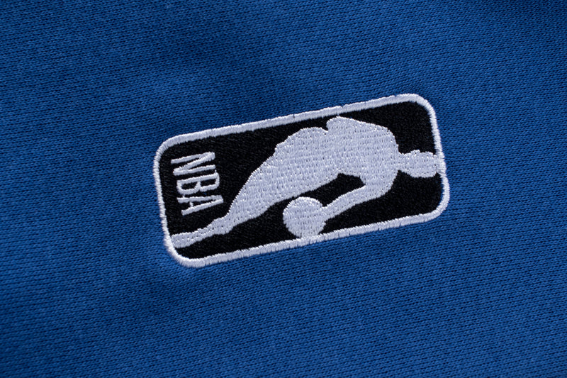 NBA Front Logo Patch Regular Fit Hoodie - New York Knicks
