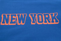 NBA Front Logo Patch Regular Fit Hoodie - New York Knicks