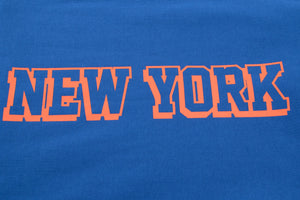 NBA Front Logo Patch Regular Fit Hoodie - New York Knicks
