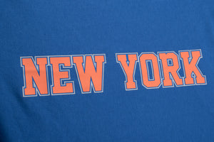 NBA Back HD Print Loose Fit T-shirt - New York Knicks