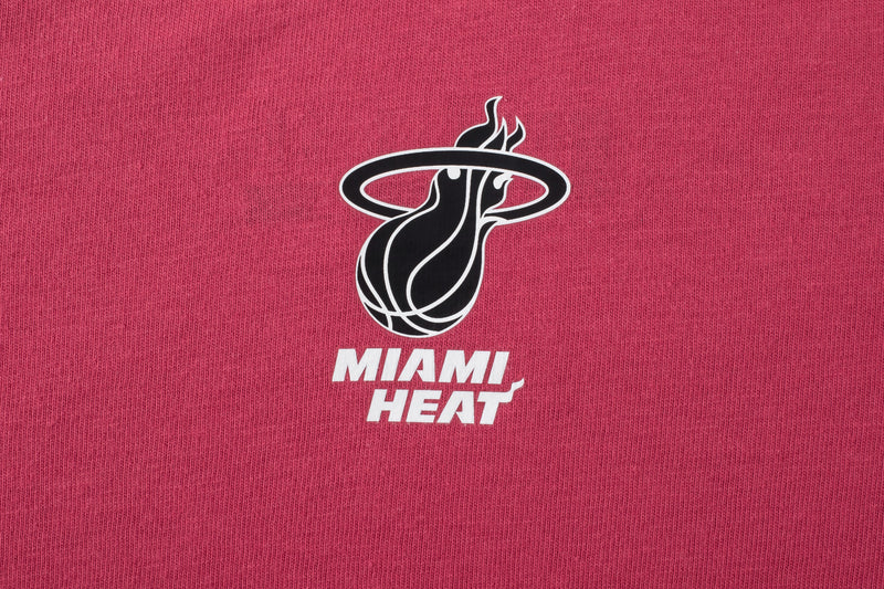 NBA Stitches Boxy Crop Top - Miami Heat