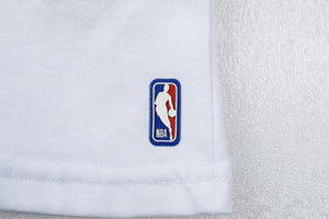 NBA Team Logo Print Regular Fit T-shirt - WHITE2, WARRIORS