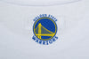 NBA Team Logo Print Regular Fit T-shirt - WHITE2, WARRIORS