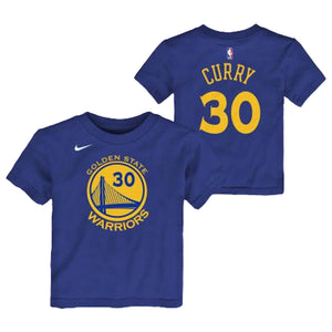 STEPHEN CURRY GOLDEN STATE WARRIORS BOYS ICON N&N TEE