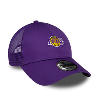 Los Angeles Lakers Home Field 9FORTY Adjustable Trucker Cap