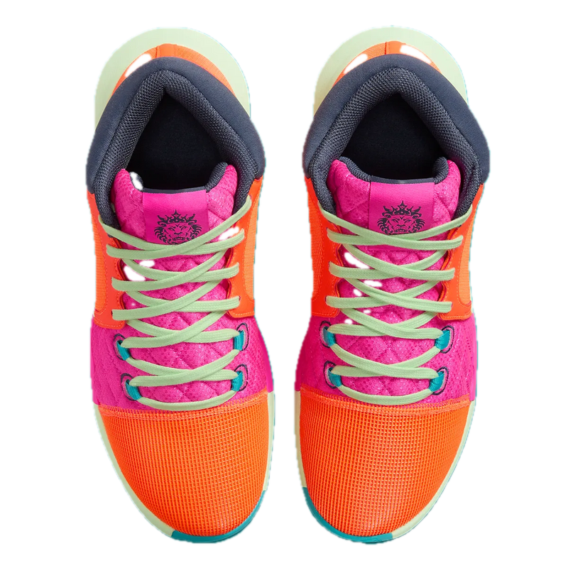 LeBron Witness 8 EP Basketball Shoes TOTAL ORANGE/THUNDER BLUE-LASER FUCHSIA