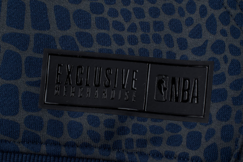 NBA Snake Texture Regular Fit Hoodie - Golden State Warriors