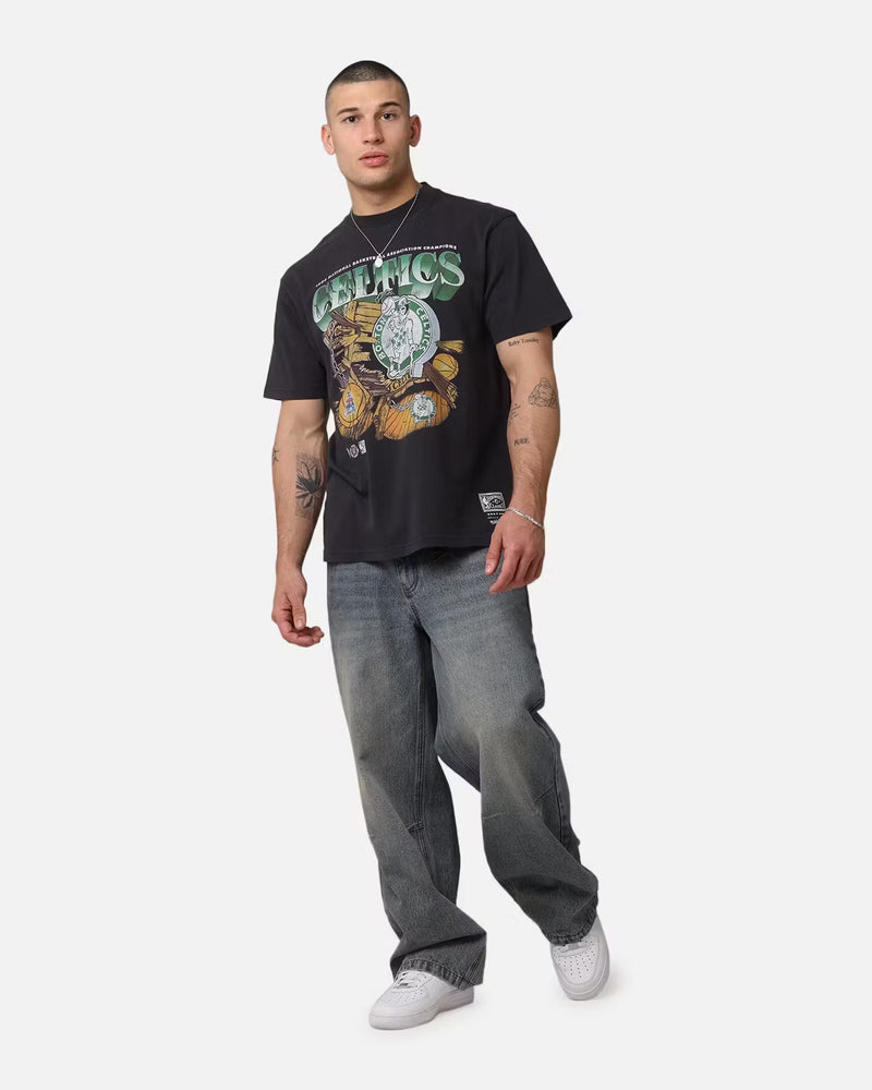 Mitchell & Ness Boston Celtics Bevel Burst T-Shirt