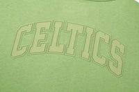 NBA Front 3D Embroidery And Back HD Print Regular Fit T-Shirt - CELTICS