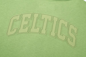 NBA Front 3D Embroidery And Back HD Print Regular Fit T-Shirt - CELTICS