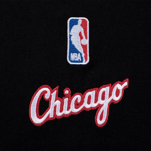 NBA Front Embroidery Loose Fit T-shirt - Chicago Bulls
