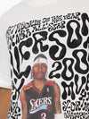 Mitchell & Ness 76ers Allen Iverson Player Abstract Tee