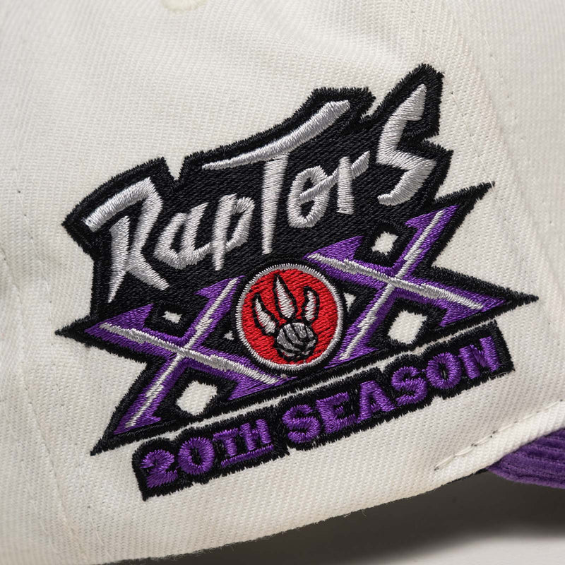Toronto Raptors Corduroy Visor Pro Crown Snapback