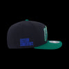 New Era Boston Celtics Nba Infilled Black 9Fifty Of Pcv Cap