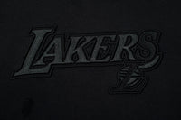 NBA Front 3D Embroidery Regular Fit Hoodie - LAKERS