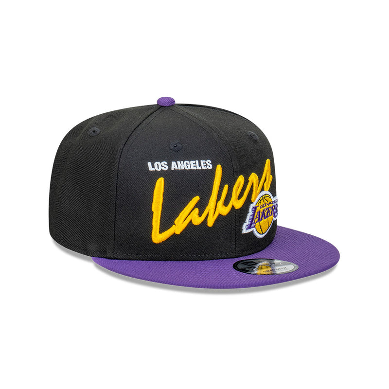 Los Angeles Lakers Vintage Script Snapback