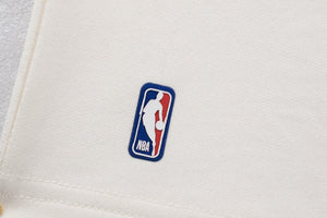 NBA Team Logo Print Regular Fit Short - OFF WHITE1, BULLS