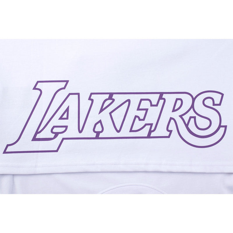 NBA Snake Texture Patch Regular Fit T-shirt - Los Angeles Lakers