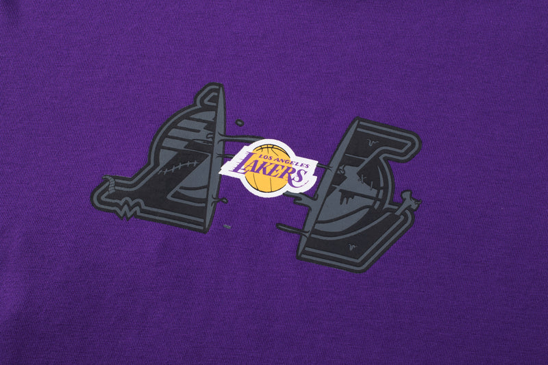 NBA Los Angeles Lakers Zombie Squad Collection Kids' Crew Neck T-Shirt