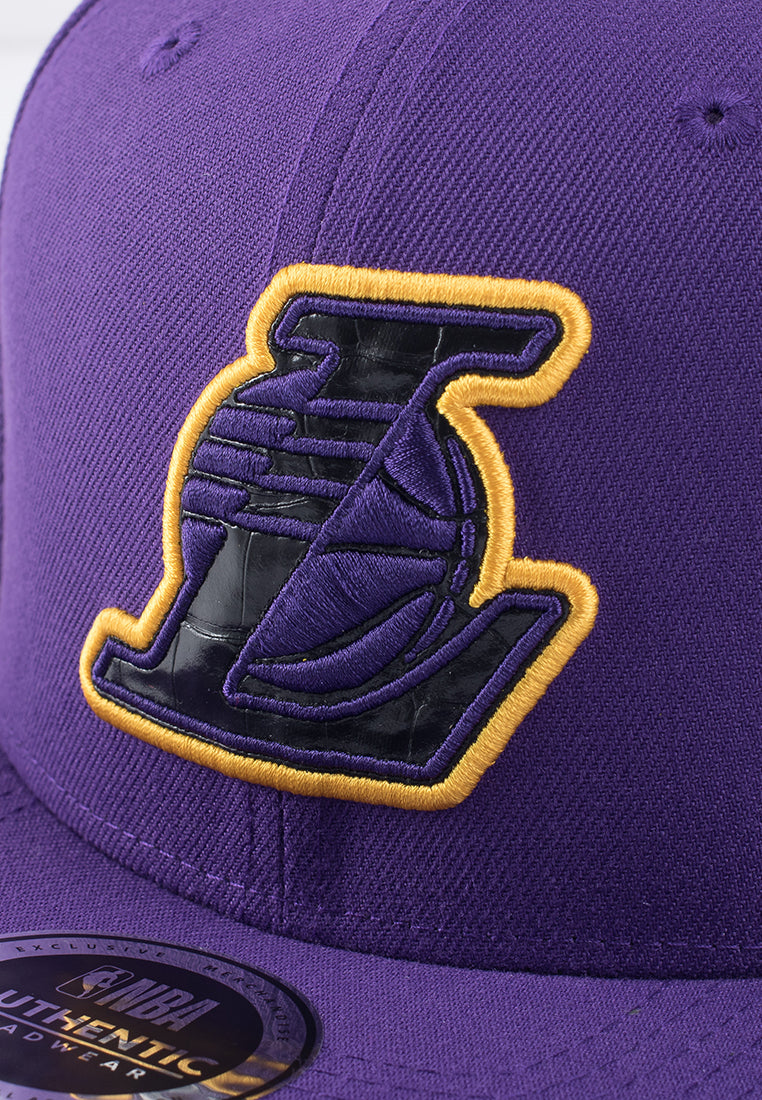 NBA Skin Flat Snap Back Cap - Los Angeles Lakers