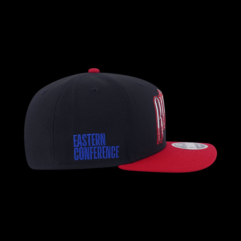 New Era Chicago Bulls Nba Infilled Black 9Fifty Of Pcv Cap