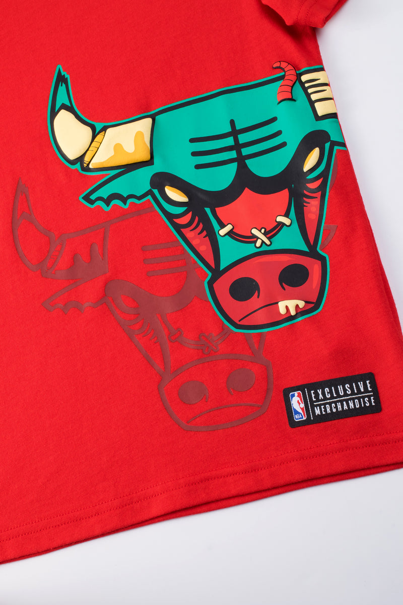 NBA Chicago Bulls Zombie Squad Collection Kids' Crew Neck T-Shirt