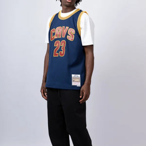 LeBron James 2015 Cleveland Cavaliers Hardwood Classic Swingman Alternate NBA Jersey