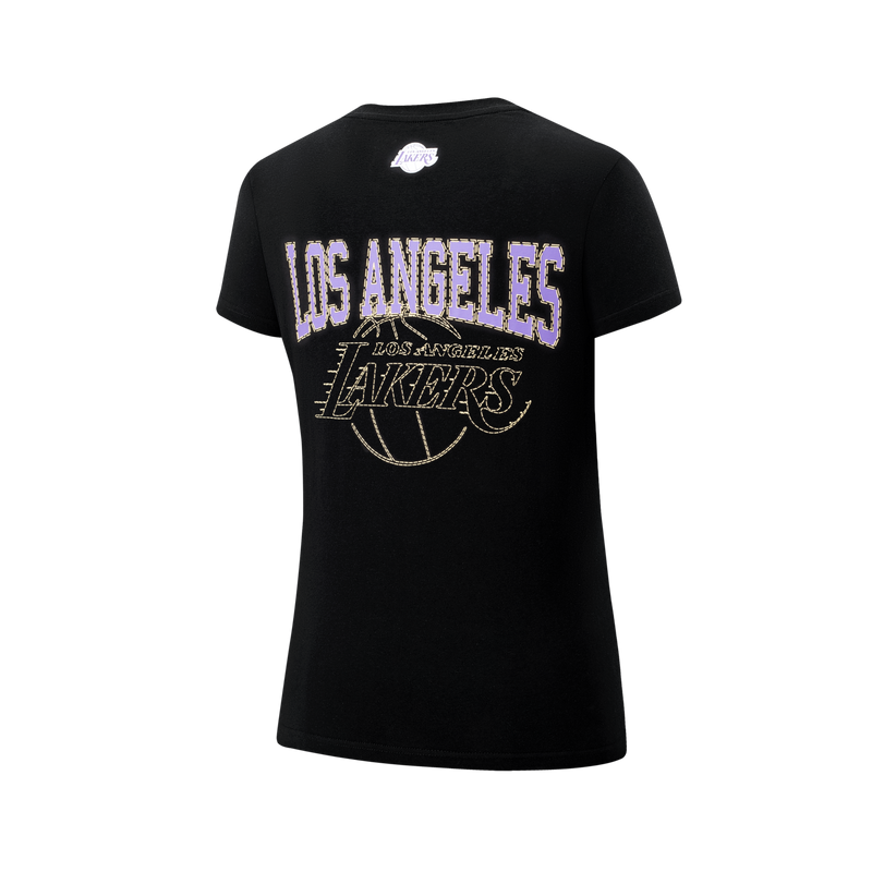 NBA Stitches Loose Fit Crew Neck T-shirt - Los Angeles Lakers