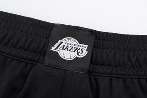 NBA All Black Los Angeles Lakers Men's Basketball Shorts