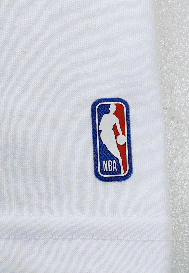 NBA Team Logo Print Boxy Fit Cropped Top - Miami Heat