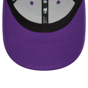 Los Angeles Lakers Home Field 9FORTY Adjustable Trucker Cap