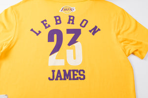 NBA NAME AND NUMBER T-SHIRT - LAKERS