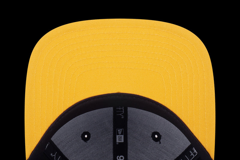 New Era Los Angeles Lakers Nba Infilled Black 9Fifty Of Pcv Cap