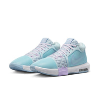 LeBron Witness 8 EP Basketball Shoes-GLACIER BLUE