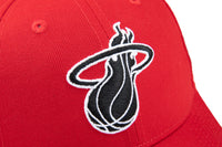 NBA Twill Patch Curved Cap - Miami Heat