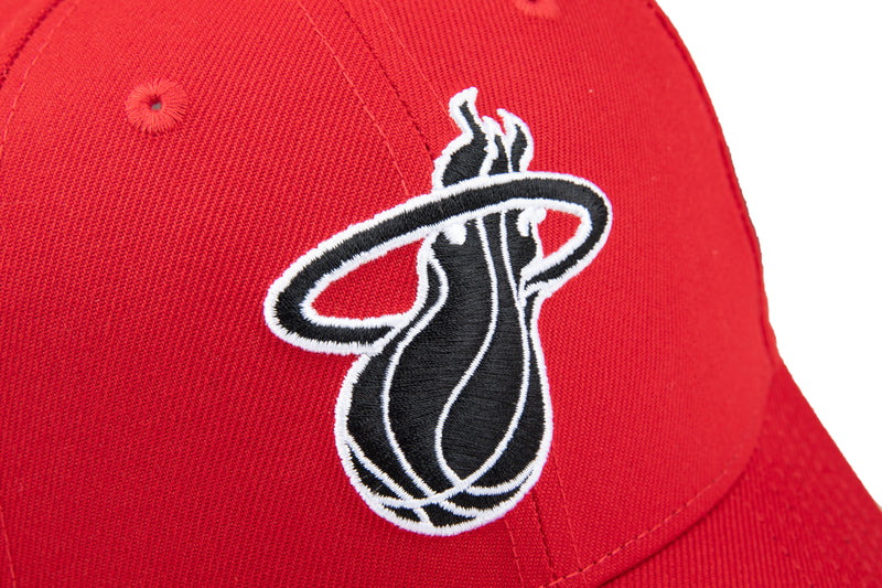 NBA Twill Patch Curved Cap - Miami Heat