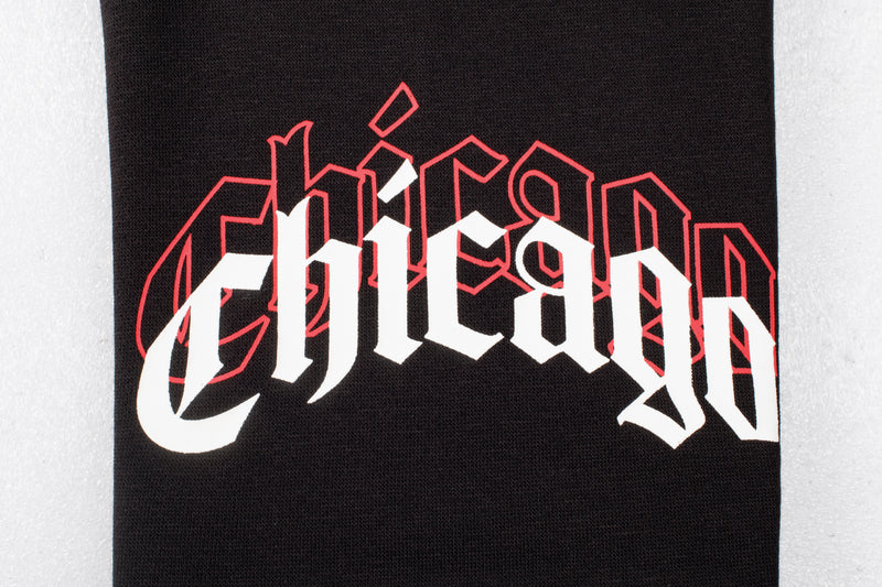 NBA Double Front Pocket Loose Fit Hoodie - Chicago Bulls