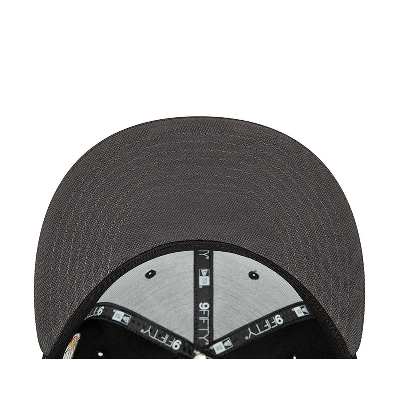 Chicago Bulls 9FIFTY NBA Floral Black Cap
