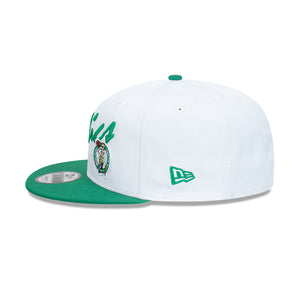 Boston Celtics Vintage Script Snapback