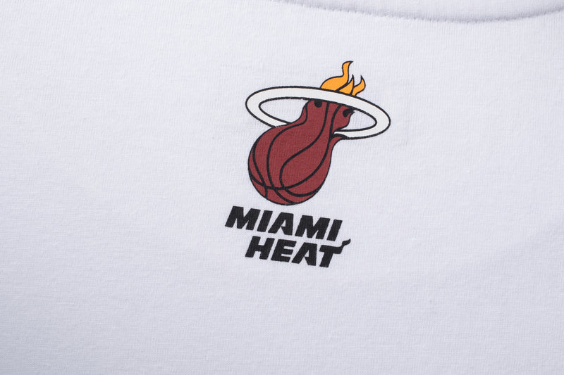 NBA Miami Heat Front Puff Print Oversized T-Shirt