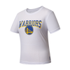 NBA Team Logo Print Regular Fit T-shirt - WHITE2, WARRIORS
