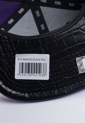 NBA Skin Flat Snap Back Cap - Los Angeles Lakers