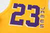 NBA PLAYER NUMBER REGULAR FIT MESH TANK TOP - LAKERS