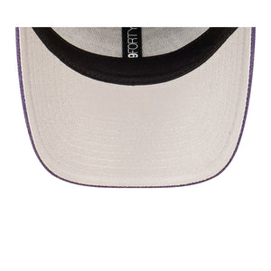 New Era NBA Heather Purple 9FORTY A-Frame Cap - Los Angeles Lakers