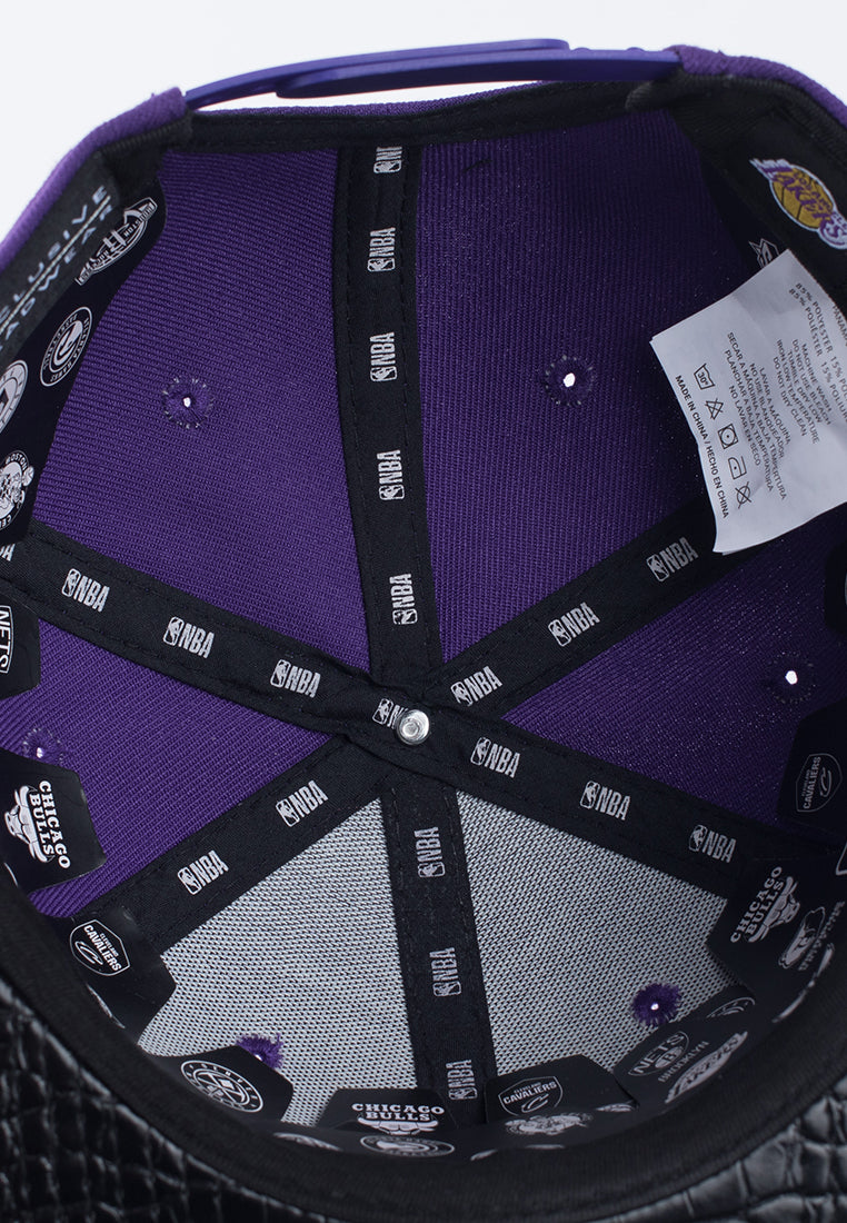 NBA Skin Flat Snap Back Cap - Los Angeles Lakers