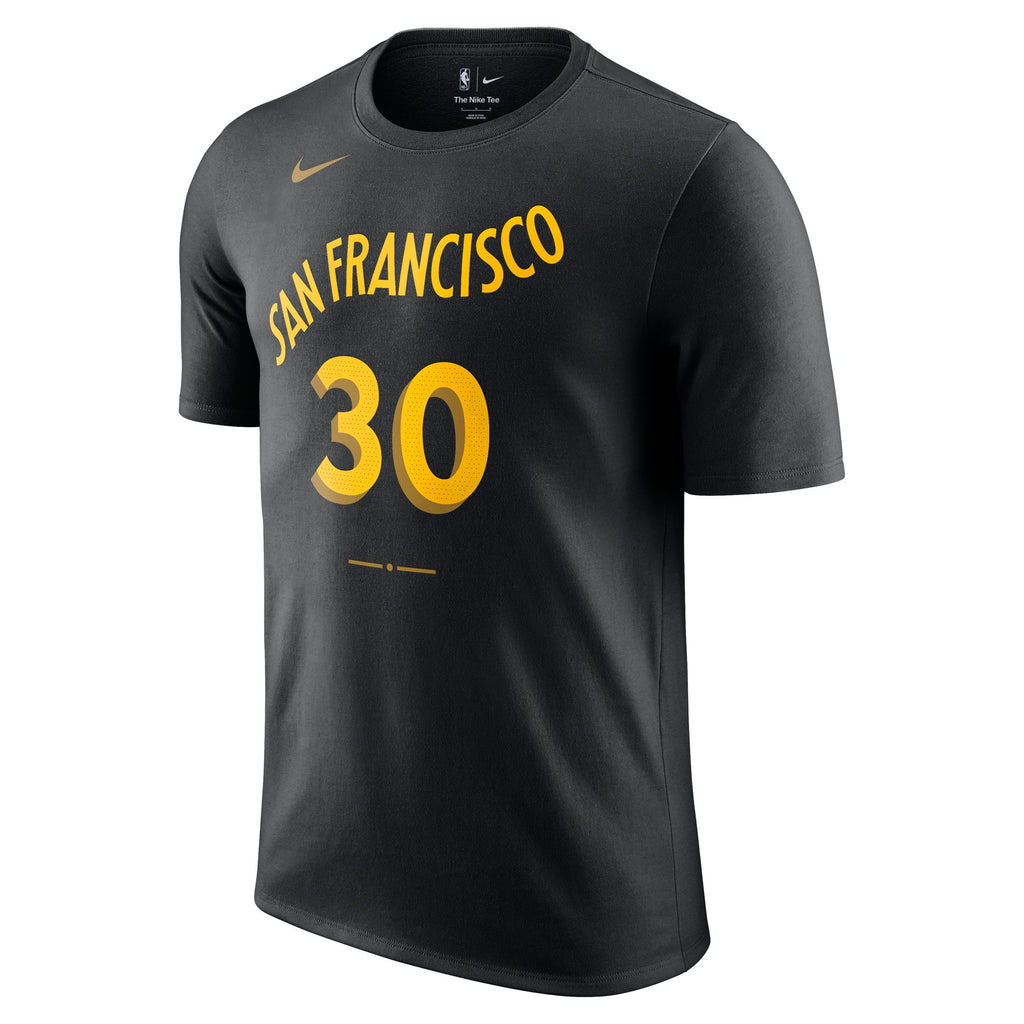 Stephen Curry Golden State Warriors City Edition 23/24 Nike Name and Number Tee